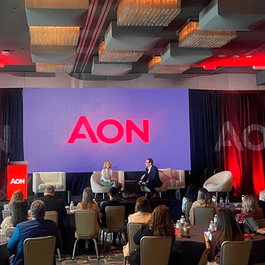 Glenn Llopis at AON Puerto Rico Summit presenting his perspectives on Hispanic Leadership